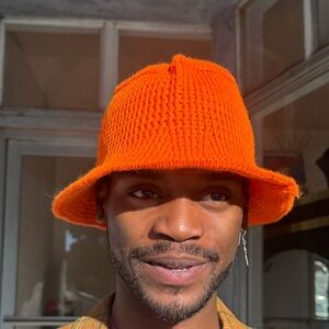 Vintage Handmade Knit Bell Beanie